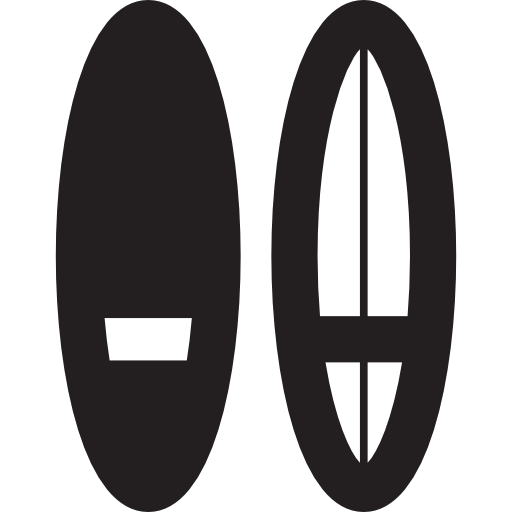 Two Surfing Boards